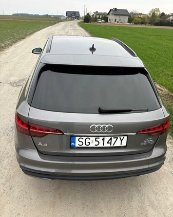 Audi A4 cena 119000 przebieg: 90182, rok produkcji 2021 z Białystok małe 79